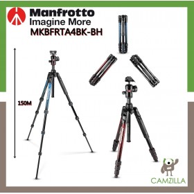 Manfrotto Befree Advanced Aluminum Travel Tripod twist blue, ball head Advanced Travel Tripod kit